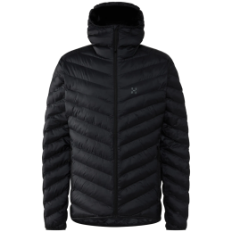 Pánska bunda Haglöfs Särna Mimic II Hood čierna True Black