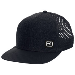 Šiltovka Ortovox Logo Air Trucker Cap čierna Black Raven