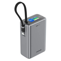 Powerbanka Swissten 25000 mAh Airplane friendly power bank sivá