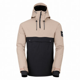 Pánska bunda Dare 2b Freeride Overhead Jacket čierna/béžová Clay/Black