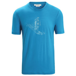 Pánske tričko Icebreaker Tech Lite II SS Tee Skiing Yeti