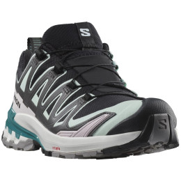 Dámske turistické topánky Salomon Xa Pro 3D V9 Gore-Tex čierna/sivá Black / Bleached Aqua / Harbor Blue