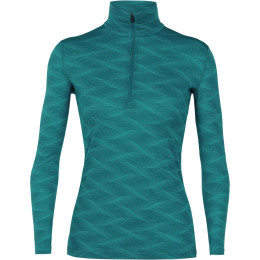 Dámske triko Icebreaker Women`s Oasis Long Sleeve half zip Curve