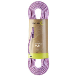 Lano Edelrid Birdlime 1R 9,8 mm 80 m ružová pink-royal