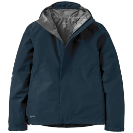 Dámska bunda Rab Downpour Jacket Wmns modrá