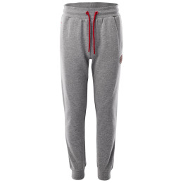 Detské tepláky Bejo Tiagos II Jrb sivá/červená GrayMelange/ChineseRed