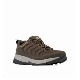 Pánske topánky Columbia Strata Trail™ Low Wp hnedá Cordovan, Golden Yellow