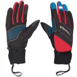 Rukavice Camp G Comp Evo čierna Black / Red / Light blue