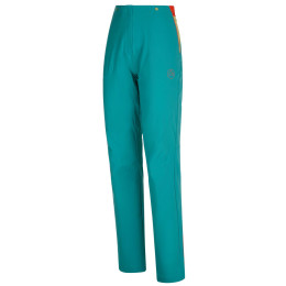 Dámske nohavice La Sportiva Brush Pant W modrá/zelená Lagoon/Green Banana