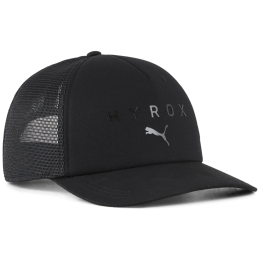 Šiltovka Puma x HYROX Trucker Cap čierna PUMA Black