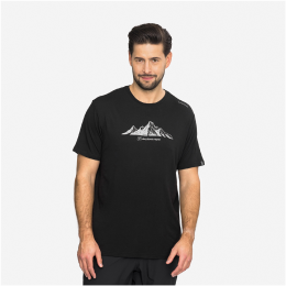 Pánske funkčné tričko Viking Lenta čierna black