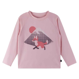 Detské tričko Reima Kouluun ružová Pale Rose