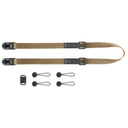 Popruh Peak Design Leash hnedá Coyote