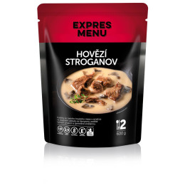 Hotové jedlo Expres menu Hovädzie Stroganoff