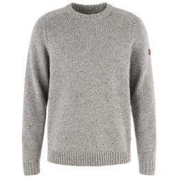 Pánsky sveter Fjällräven Övik Neps Knit Sweater M sivá Light Beige