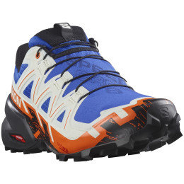 Pánske bežecké topánky Salomon Speedcross 6 modrá/čierna Lapis Blue / Black / Scarlet Ibis