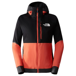 Dámska bunda The North Face W Dawn Turn Hybrid Ventrix Hoodie oranžová RADIANT ORANGE/NFB/ASGY