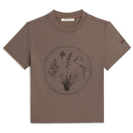 Dámske tričko Icebreaker Merino 150 Tech Lite SS Crop Tee Seed Story