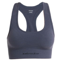 Športová podprsenka Icebreaker Women Merino Seamless Active Bra sivá Graphite