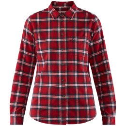 Dámska košeľa Fjällräven Övik Flannel Shirt W červená Deep Red