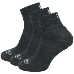 Ponožky Warg Endurance Merino Mid 3-pack zelená Viridian green