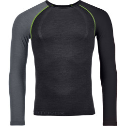 Pánske tričko Ortovox Competition Light LS M čierna BlackRaven