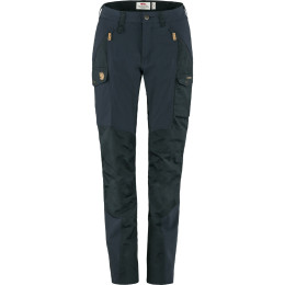 Dámske nohavice Fjällräven Nikka Trousers Curved W tmavomodrá Dark Navy