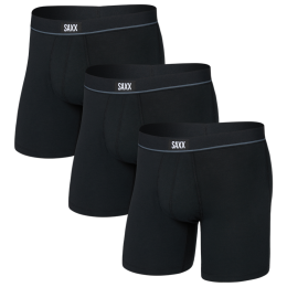 Pánske boxerky Saxx Essential Cotton Boxer Brief Fly 3Pk