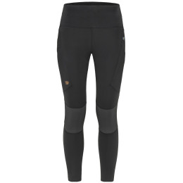 Dámske legíny Fjällräven Abisko Trekking Tights Pro W čierna Black-Iron Grey