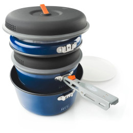 Sada riadov GSI Outdoors Bugaboo Ceramic 3L Cookset