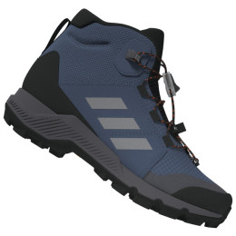 Detské topánky Adidas Terrex Mid Gtx K 2024 tmavomodrá Wonste/Grethr/Impora