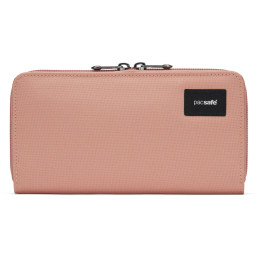 Peňaženka Pacsafe RFIDsafe Continental Wallet ružová rose