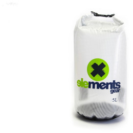 Lodný vak Elements Gear TRANSPARENT 5 l priehľadná