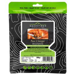 Hotové jedlo Wayfayrer Fazuľa s párkami 300 g