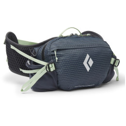 Ľadvinka Black Diamond Pursuit 6 Waist Pack sivá/zelená Carbon-Foam Green (9493)