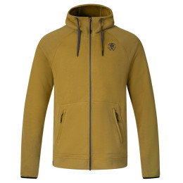 Pánska mikina Rafiki Pantera Zip žltá/hnedá dried tobacco