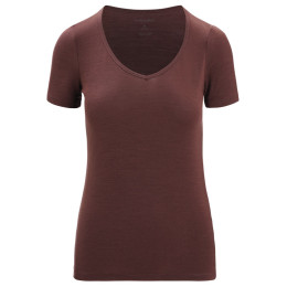 Dámske funkčné tričko Icebreaker Women Siren SS Sweetheart hnedá Umber