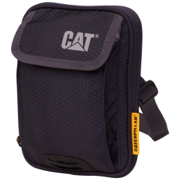 Taška cez rameno Caterpillar Crossbody Mountaineer Pollux čierna Dark Asphalt