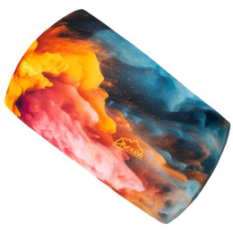 Dětská čelenka Drexiss Explosion Pastel modrá/oranžová