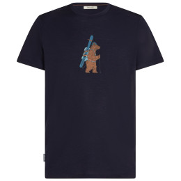 Pánske tričko Icebreaker Men Merino 150 Tech Lite Bear Tour tmavomodrá Midnight Navy