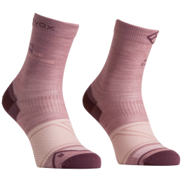 Dámske merino ponožky Ortovox Alpine Light Comp Mid Socks W ružová Dusk Rose