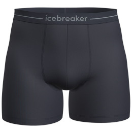 Pánske boxerky Icebreaker Mens Anatomica Boxers čierna/modrá Midnight Navy