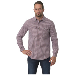 Pánska košeľa Helikon-Tex Covert Concealed Carry Shirt červená/biela Scarlet Flame Checkered