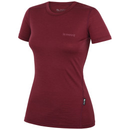 Dámske tričko Zulu Merino 160 Short 4C vínová wine