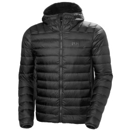 Pánska páperová bunda Helly Hansen Verglas Down Hybrid Hood 2.0 čierna 991 Black