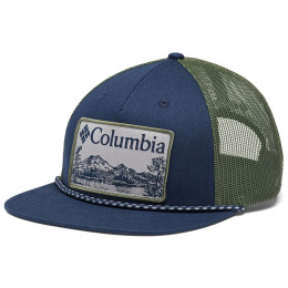Šiltovka Columbia Flat Brim Snap Back modrá/zelená Collegiate Navy, Stone Green, Lakeside