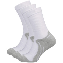 Ponožky MOOA Bamboo Active 3-pack biela/sivá White/Grey