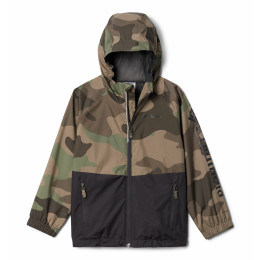Detská bunda Columbia Dalby Springs Jacket maskáč Shark, Cypress Mod Camo