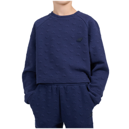 Detská mikina 4F Sweatshirt F2768 Navy tmavomodrá Navy