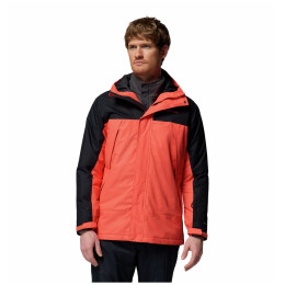 Pánska lyžiarska bunda Columbia Shotski Jacket čierna/oranžová Zing/Black